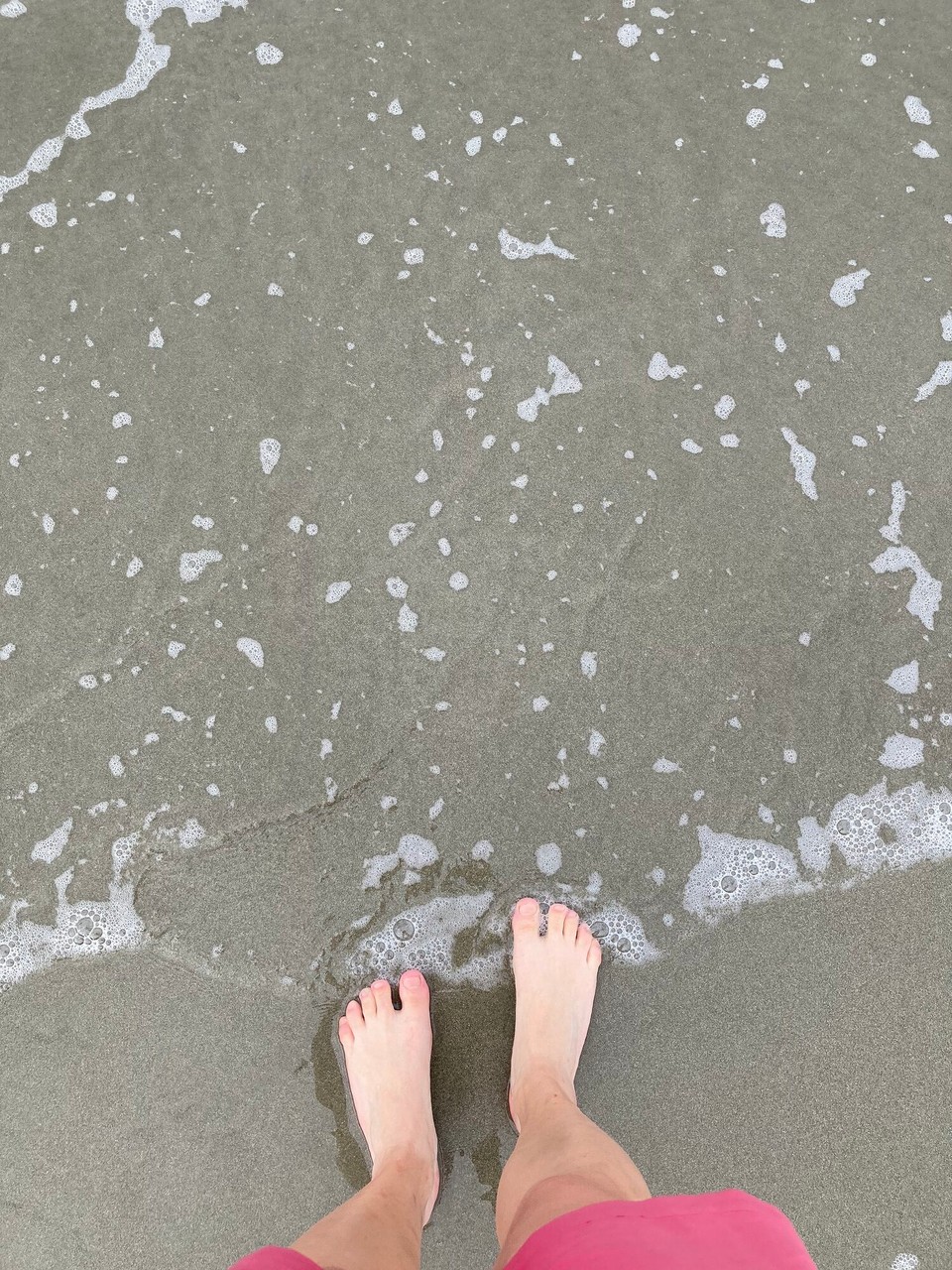 Neuseeland - Richmond - So schön warmes Wasser 😊 aber ich geh nicht zu weit rein, nicht dass mich noch die Haie fressen 😳🙈