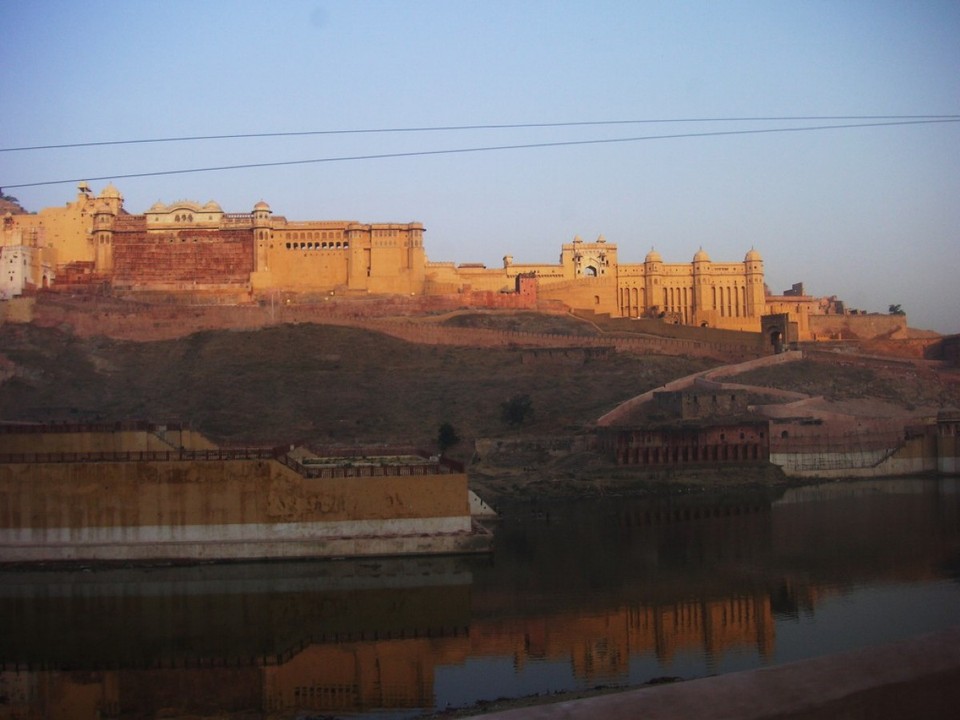 Indien - Jaipur - Amber Fort bei der Stadt Jaipur