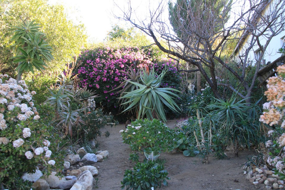 Südafrika - Oudtshoorn - ... mit Garten