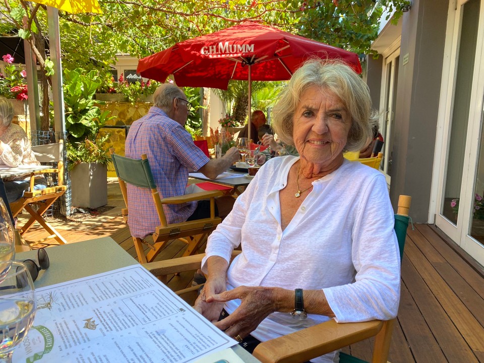 Australien - South Perth - beim Mittagessen im Restaurant Windsor nach unserer Ankunft in Perth