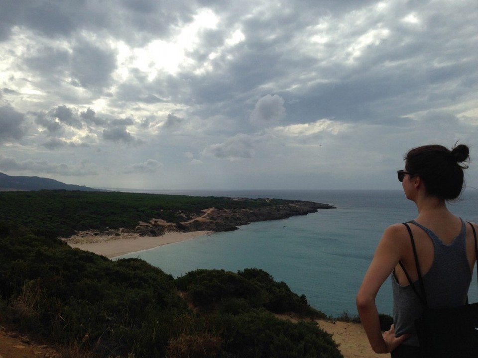 Spanien - Lonely Bay - Blick auf den Strand