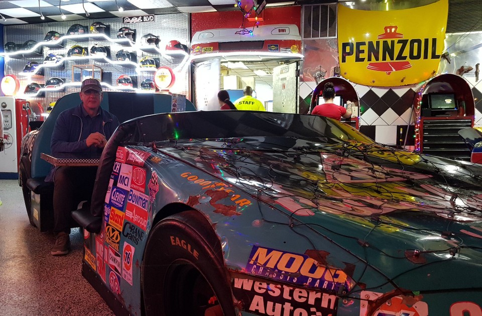 USA - Daytona Beach - Die Autos sind die Esstische