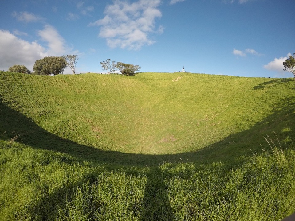 Neuseeland - Auckland - Mount Eden - Ein schlafender Vulkan in Auckland