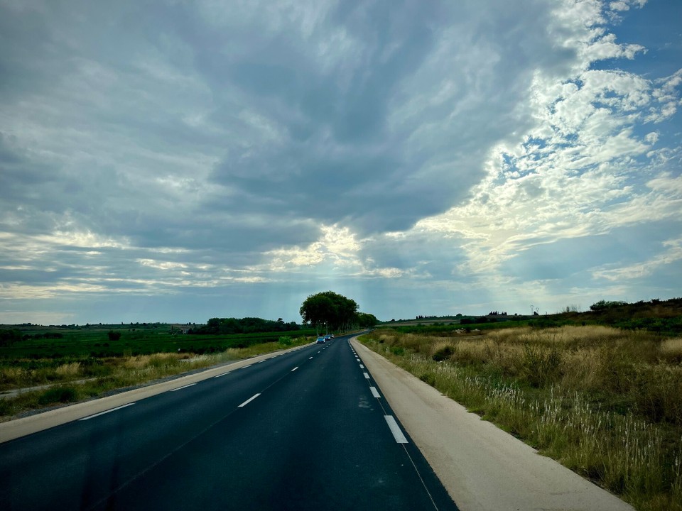 Frankreich - Carcassonne - Es zieht langsam zu…