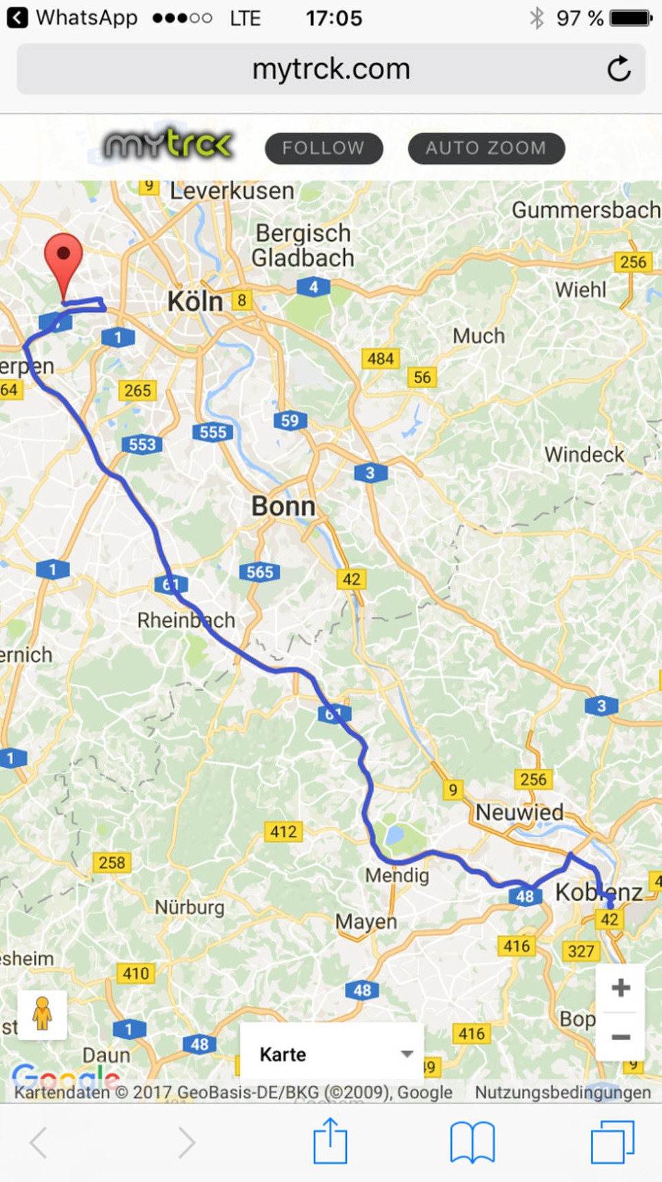 Germany - Frechen - Und auf geht's zur nächsten Station.