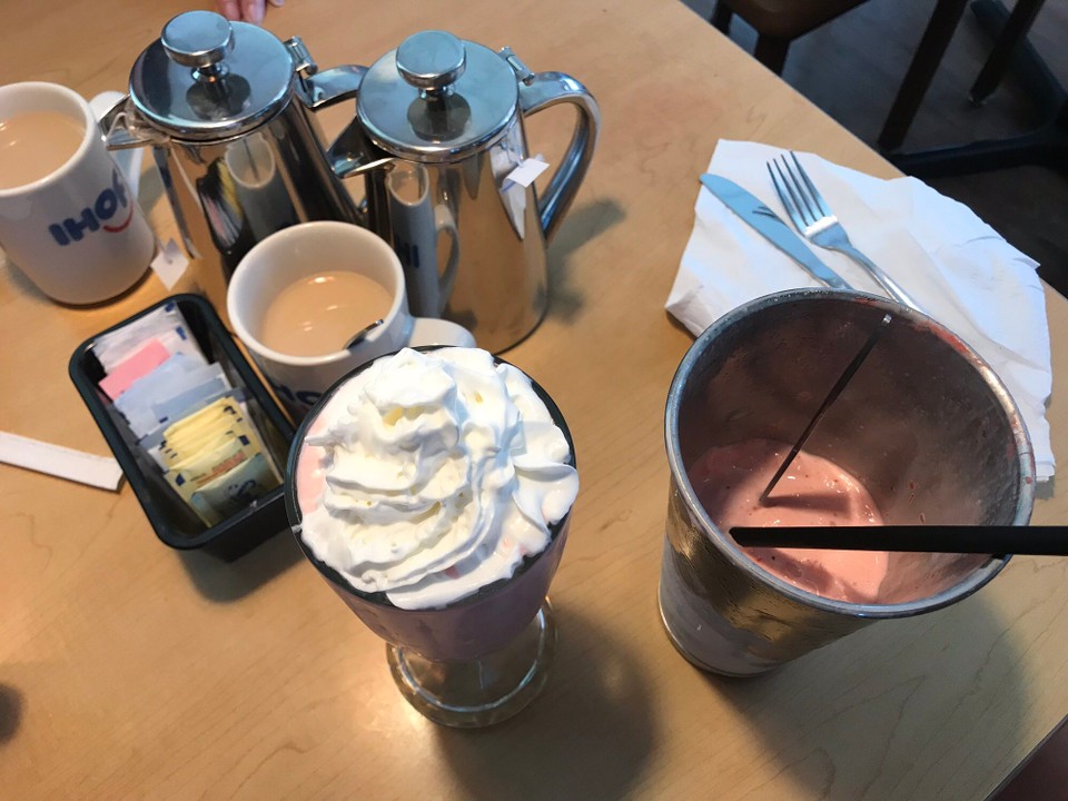 United States - Los Angeles - Refill....bei Milkshakes gab es einfach immer den Nachschub gleich mitseviert.