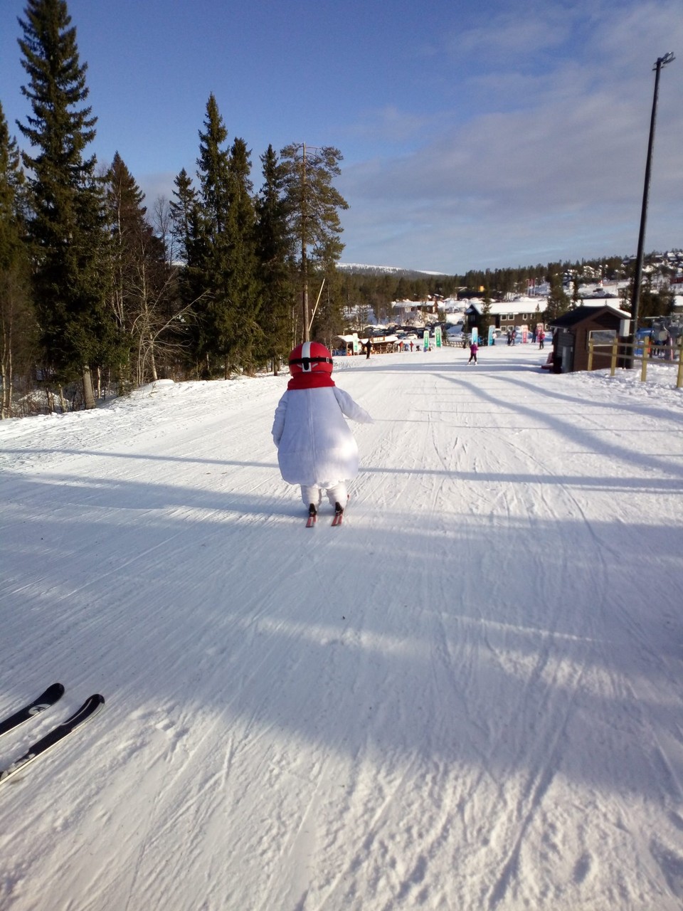 Sweden - unbekannt - A snowman on skis.