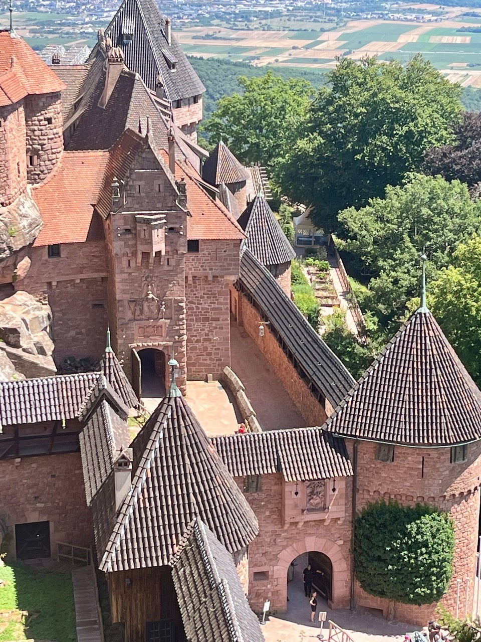 Frankreich - Orschwiller - Hout Königsbourg