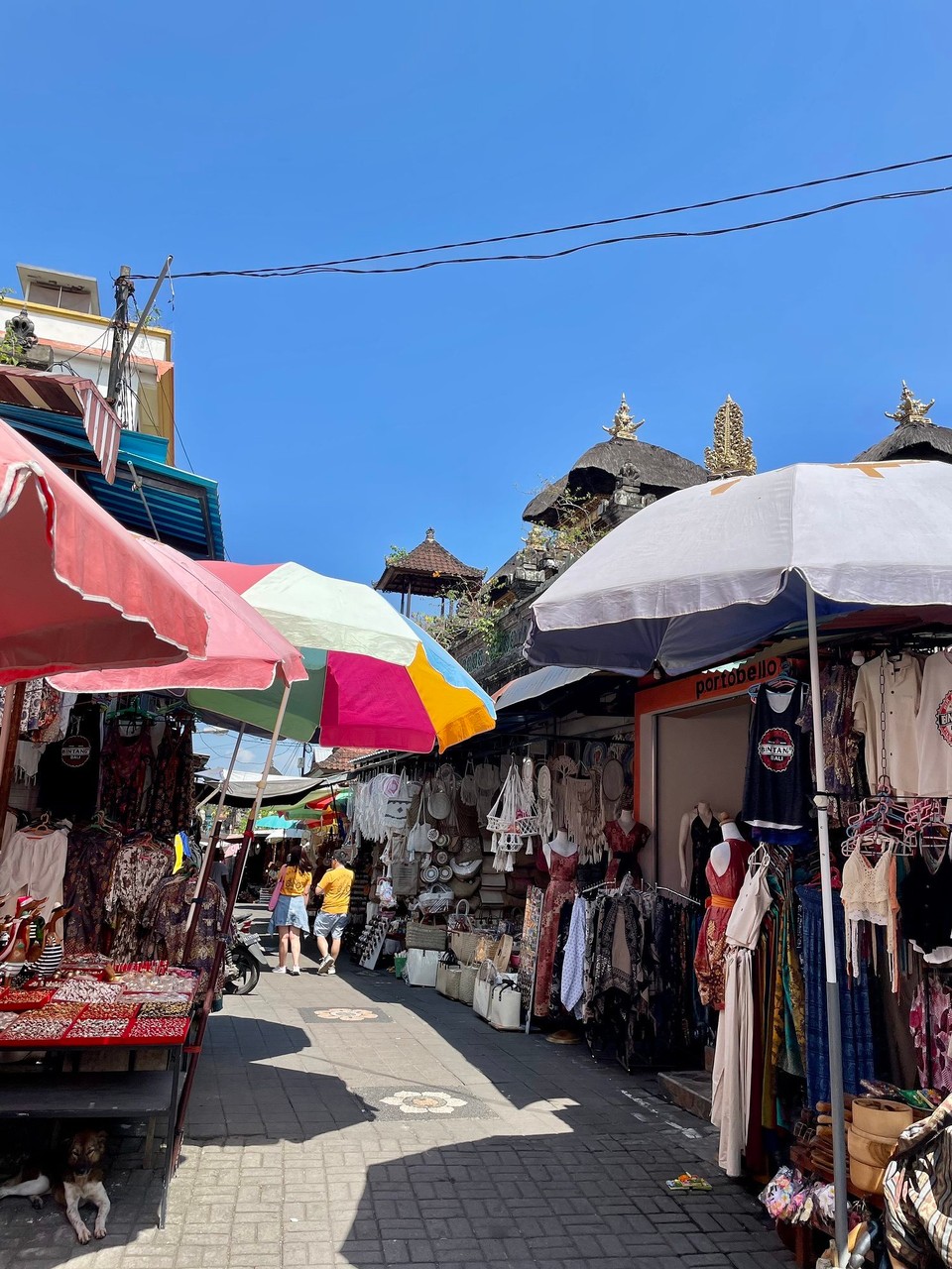 Indonesien - Gianyar - Der Tag begann gegen Mittag mit einem Bummel über den Markt in Ubud.