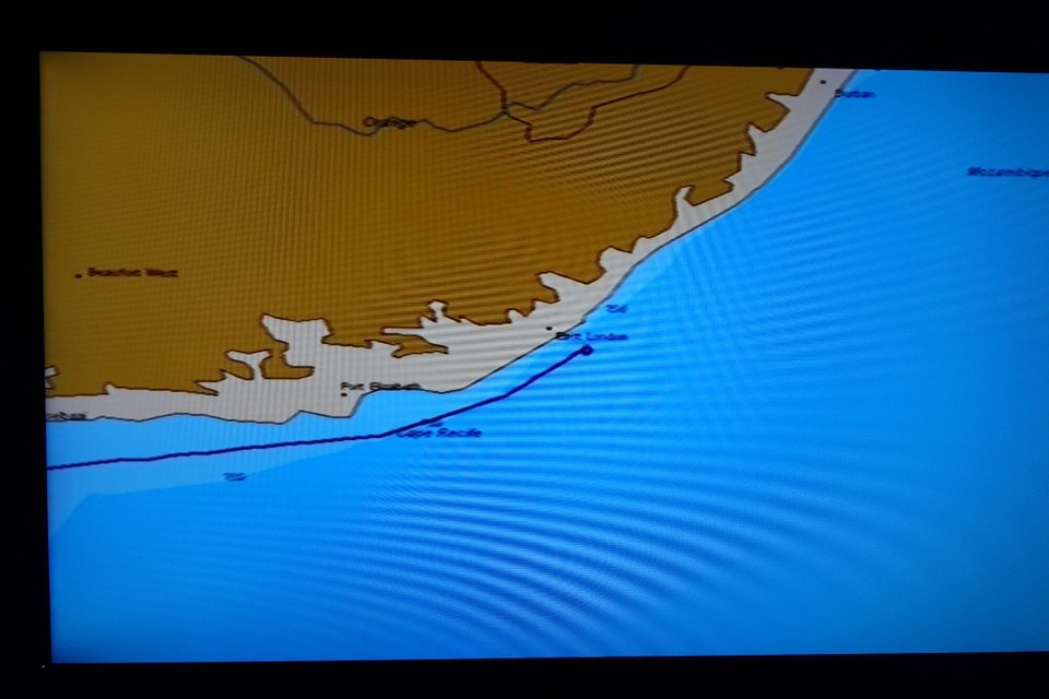 Namibia - Walfischbucht - Positioun 27 01 2024 em 15:00
33° 10' S 28°o9' O