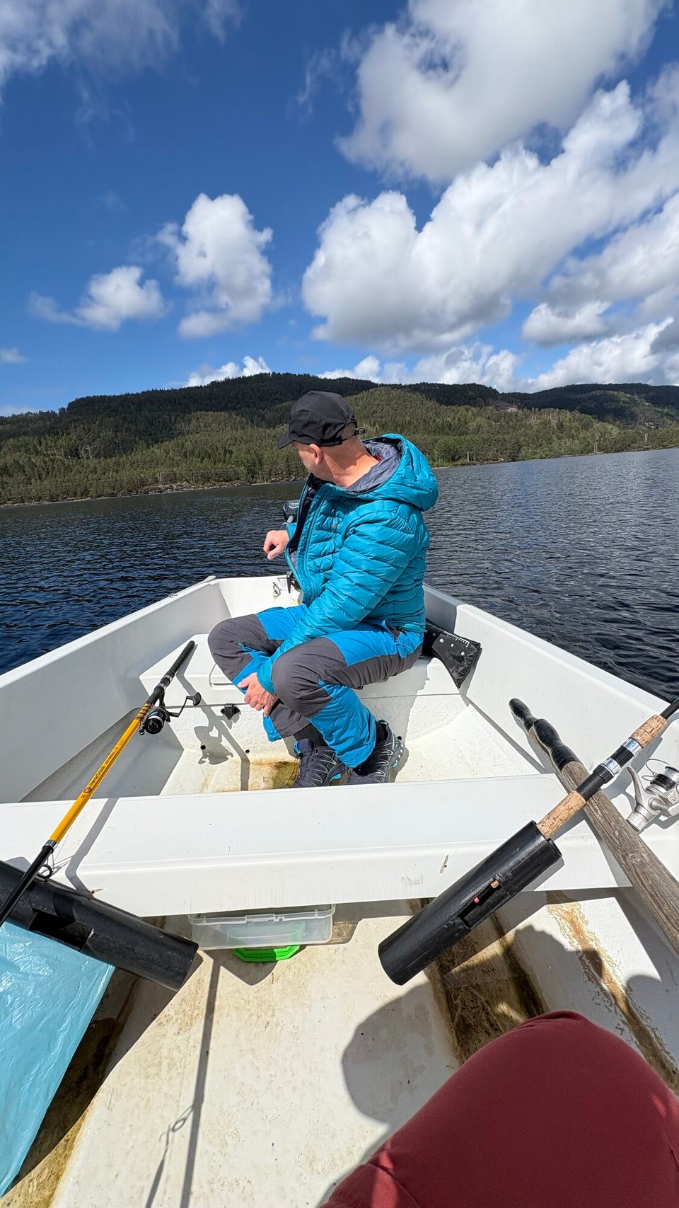 Norwegen - Hatlestrand - Raus auf den See zum angeln 