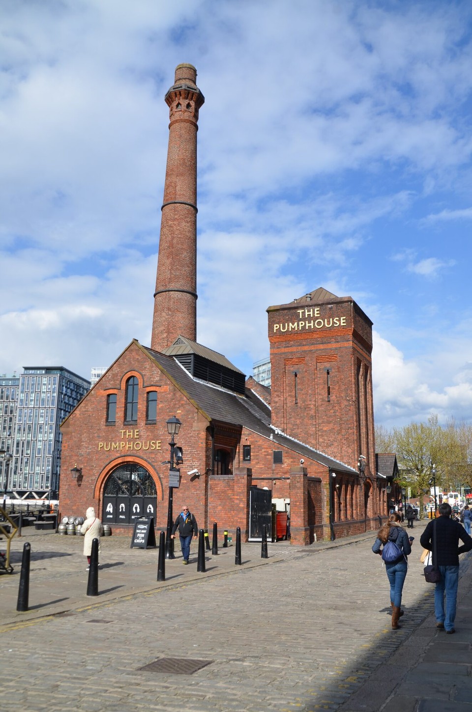 Vereinigtes Königreich - Liverpool - Pompelhaus fir d'Docks eddel ze maachen