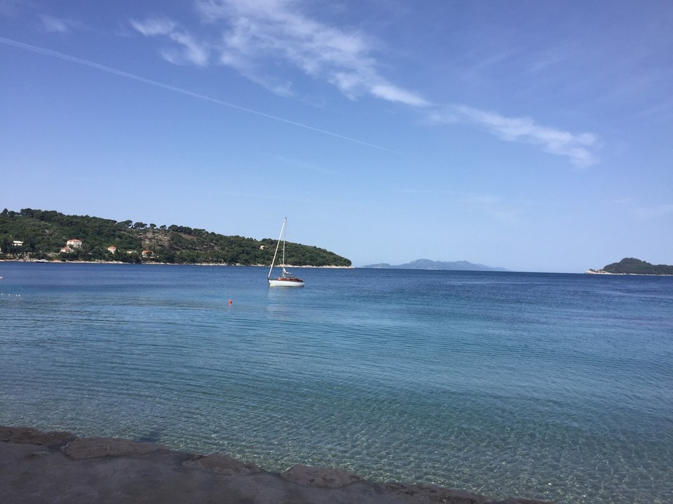 Kroatien - Lopud - Unsere Ingomar - verschönert jede Bucht