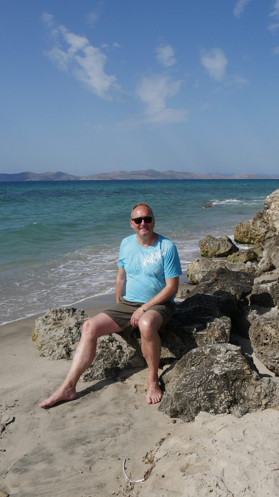 Griechenland - unbekannt - Am Strand vor dem Hotel Neptune ...