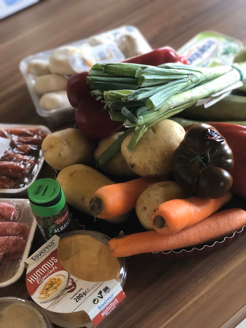 Spanien - Manacor - Ofengemüse ... kann losgehen!