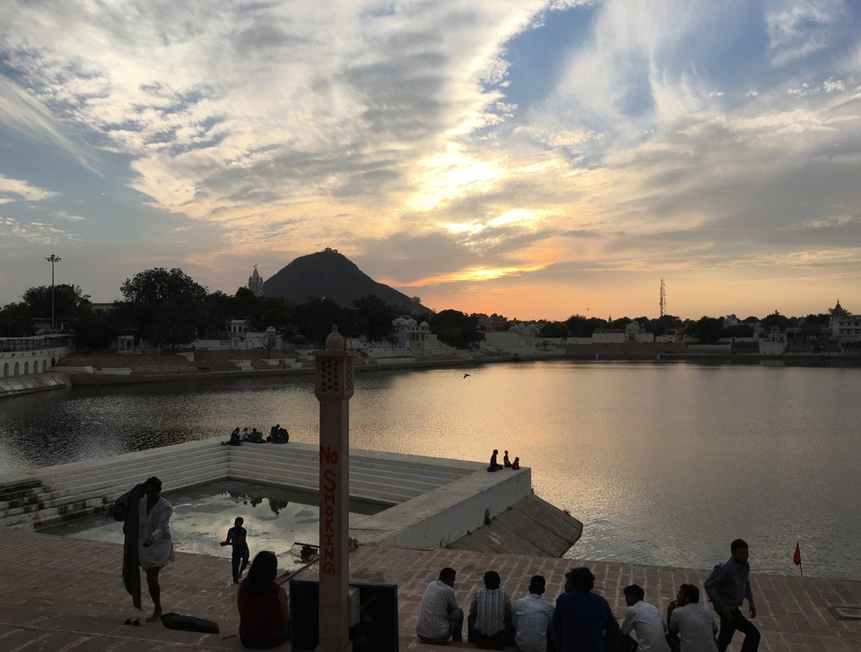 Indien - Pushkar - Pushkar Lake – Ghats