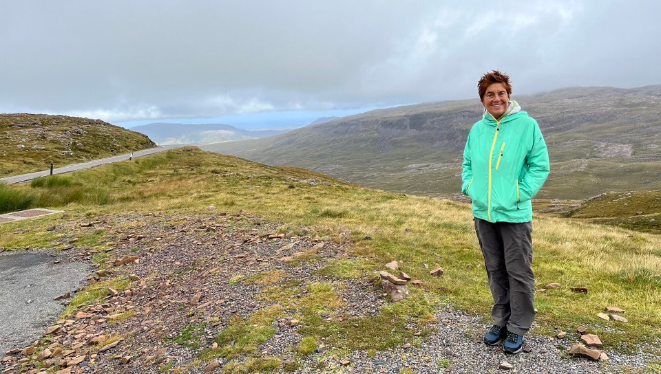 United Kingdom - Applecross - Au sommet du col « Appelcross » à 600 m d’altitude 