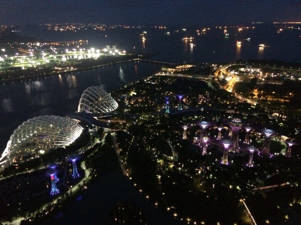 Singapur - Singapur - Fantastischer Ausblick.