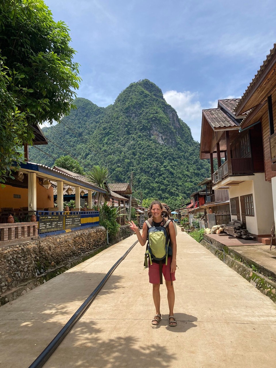 Laos - Muang Khoua - Taschen sind gepackt, weiter gehts 😀 heute hoffentlich bis Muang Khua 😅