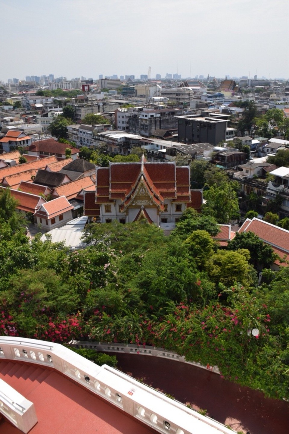 Thailand - Bangkok - Da mal relativ klare Sicht war hatten wir einen guten Blick über Bangkok.