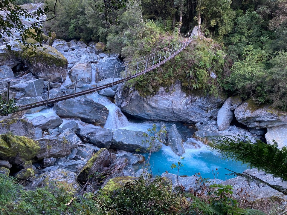 Neuseeland - Whataroa - Zweite Hängebrücke 🤩