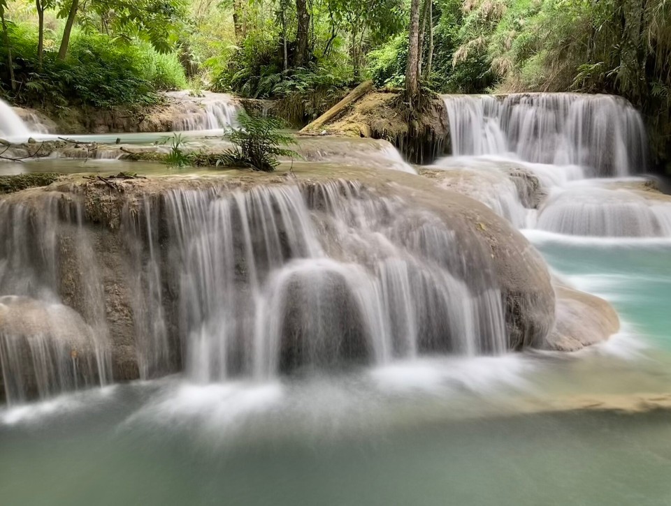 Laos - Luangprabang - Kuang Si Waterfall