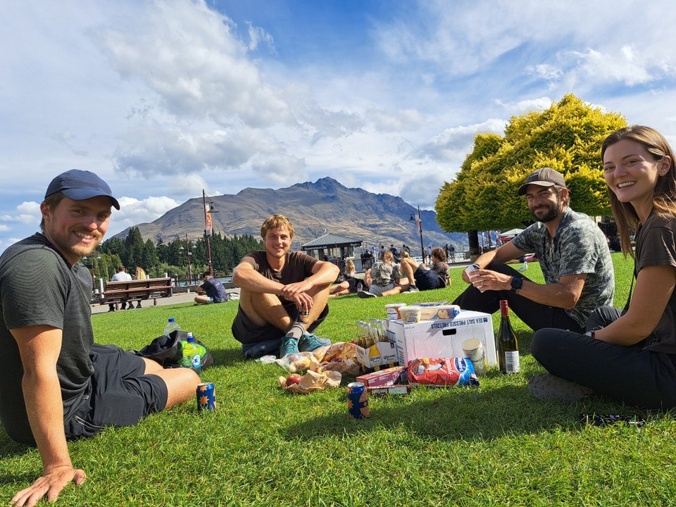 Neuseeland - Queenstown - Hiker Picknick 