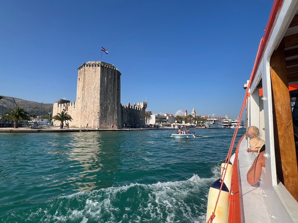 Kroatien - Trogir - Stadtmauer von Trogir