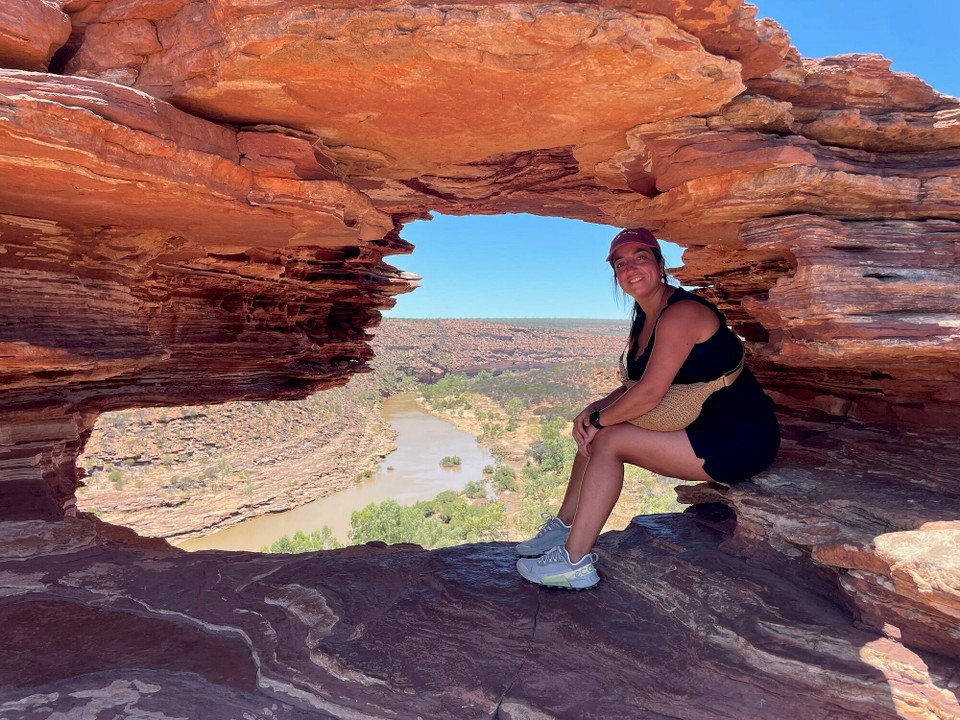 Australien - Kalbarri National Park - So sieht es doch gleich noch viel besser aus.