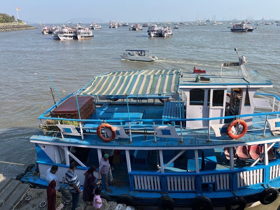 Indien - Mumbai - Überfahrt nach Elefanta