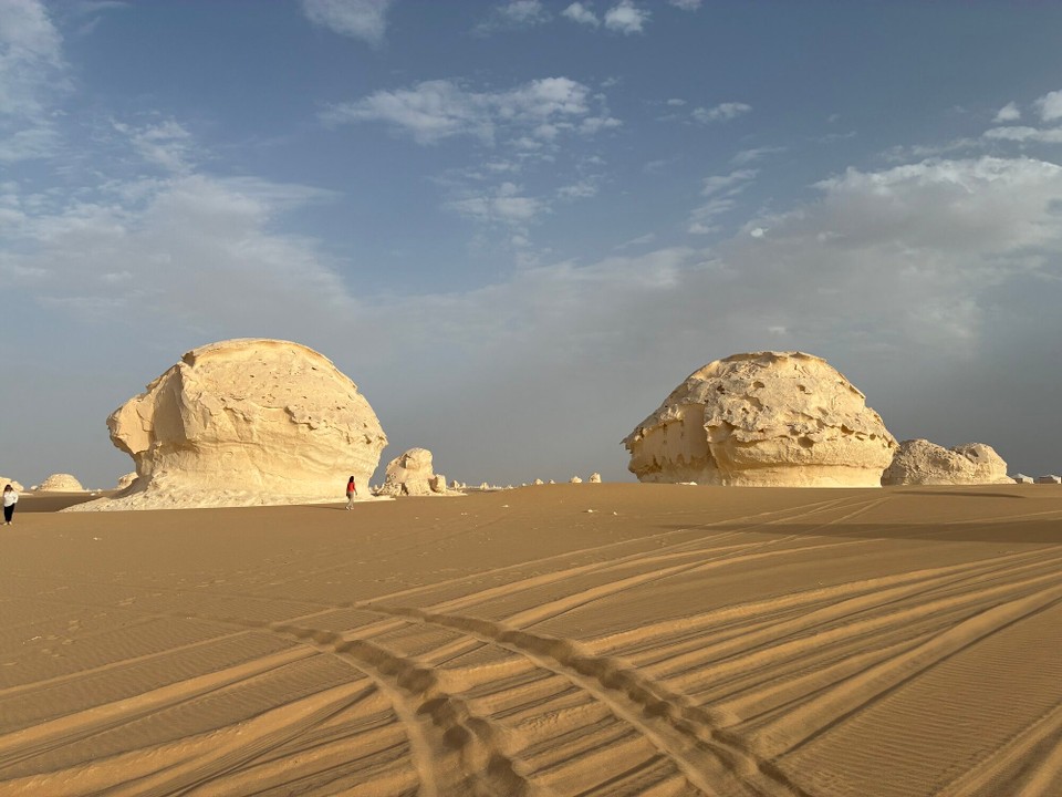 Ägypten - Bawiti - White Desert junger Teil