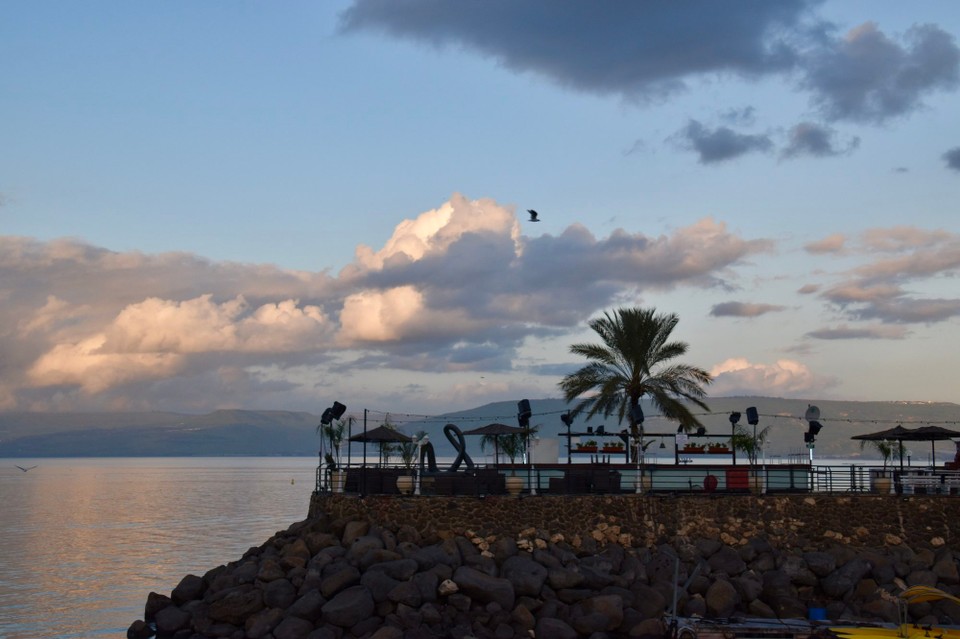 Israel - Tiberias - Mit diesem Bild möchten wir uns für heute verabschieden, also bis morgen.