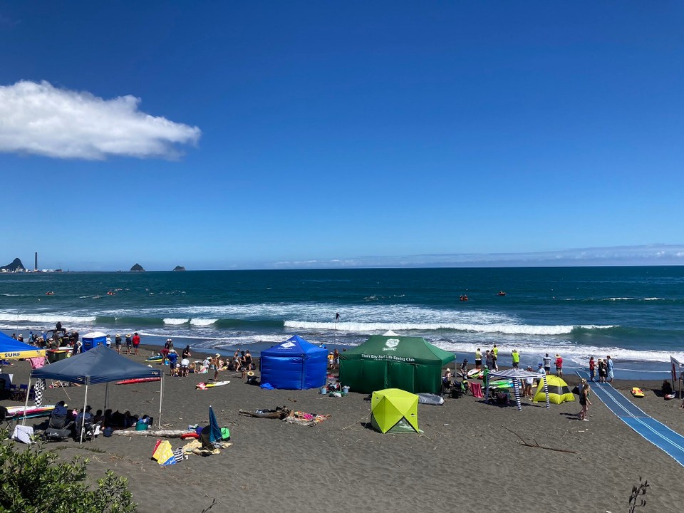 Neuseeland - New Plymouth - Rettungsschwimmerwettbewerb