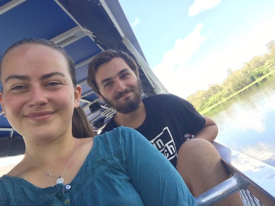 Australien - Kakadu - Wir auf der Suche nach Krokodilen 