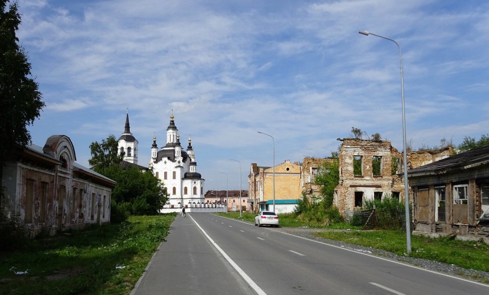 Russia - Tobolsk - The decaying old town