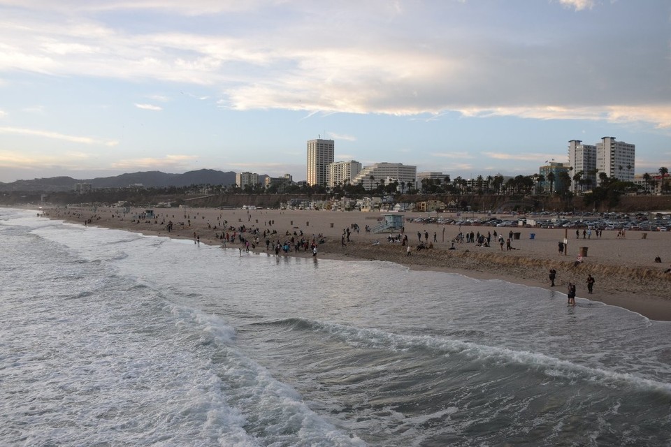 USA - Santa Monica - Strand von Santa Monica