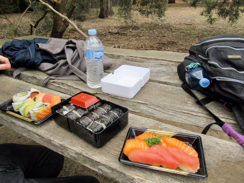 Australien - Apollo Bay - Sushipicknick im Nationalpark 😇😄