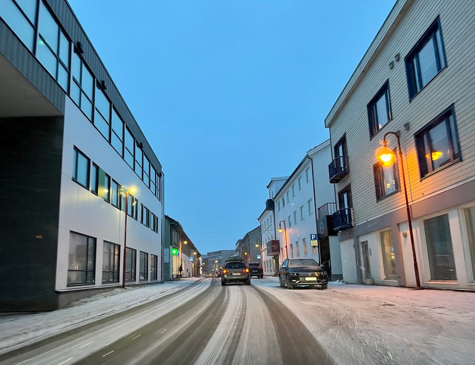 Norwegen - Nordkapp - Downtown Honningsvåg