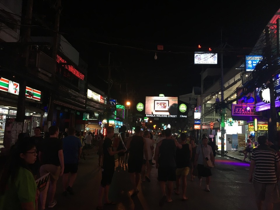 Thailand - Patong - Bangla Walking Street für Feierwütige und Ping Pong Show Liebhaber