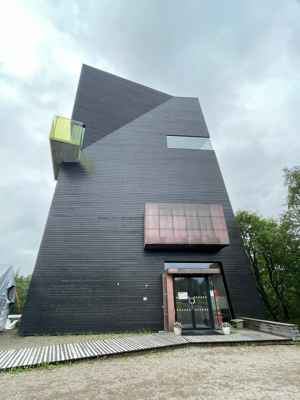 Norwegen - Henningsvær - Hamsun-Zentrum 