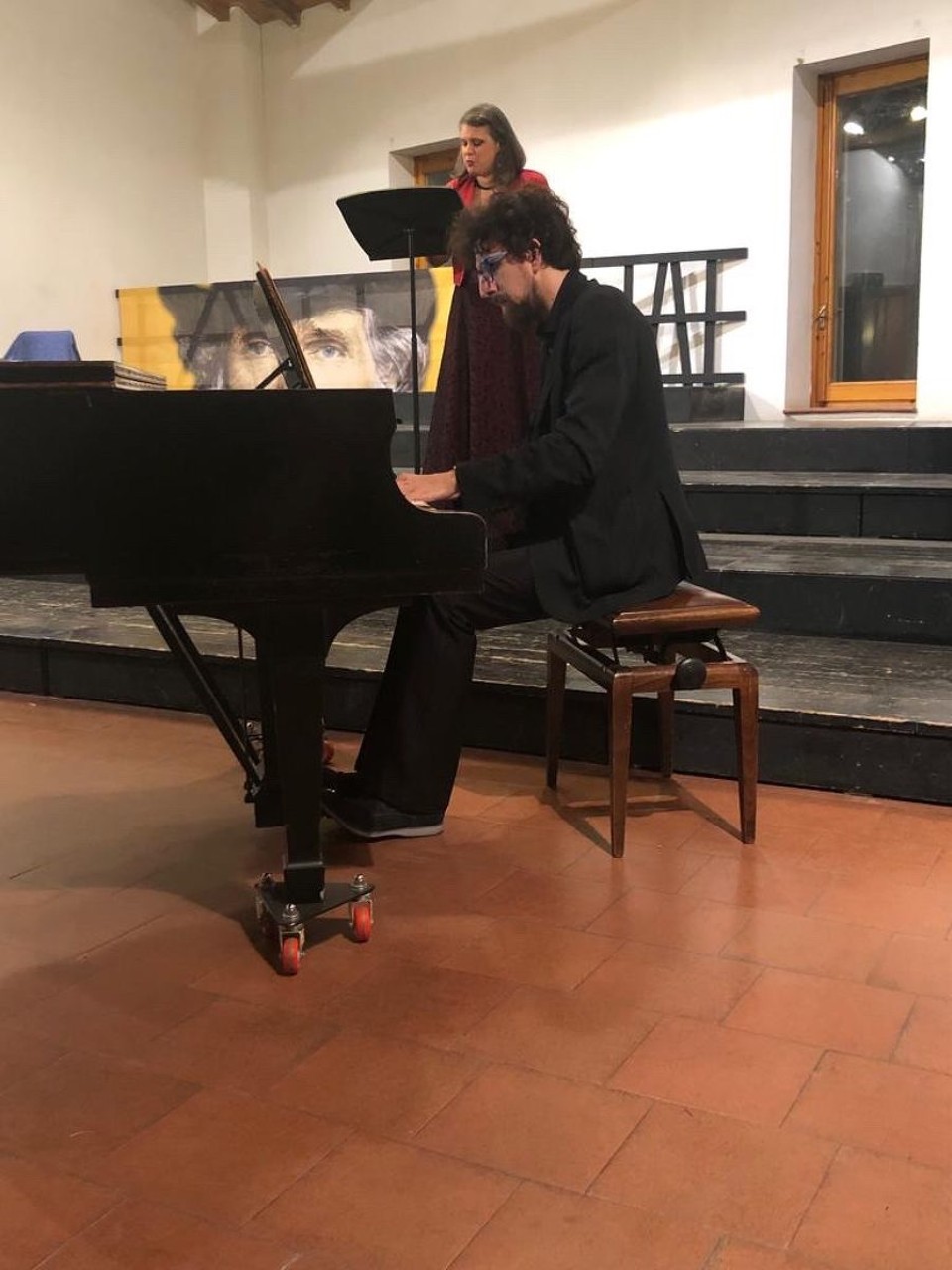 Italien - Parma - …dem Pianisten…