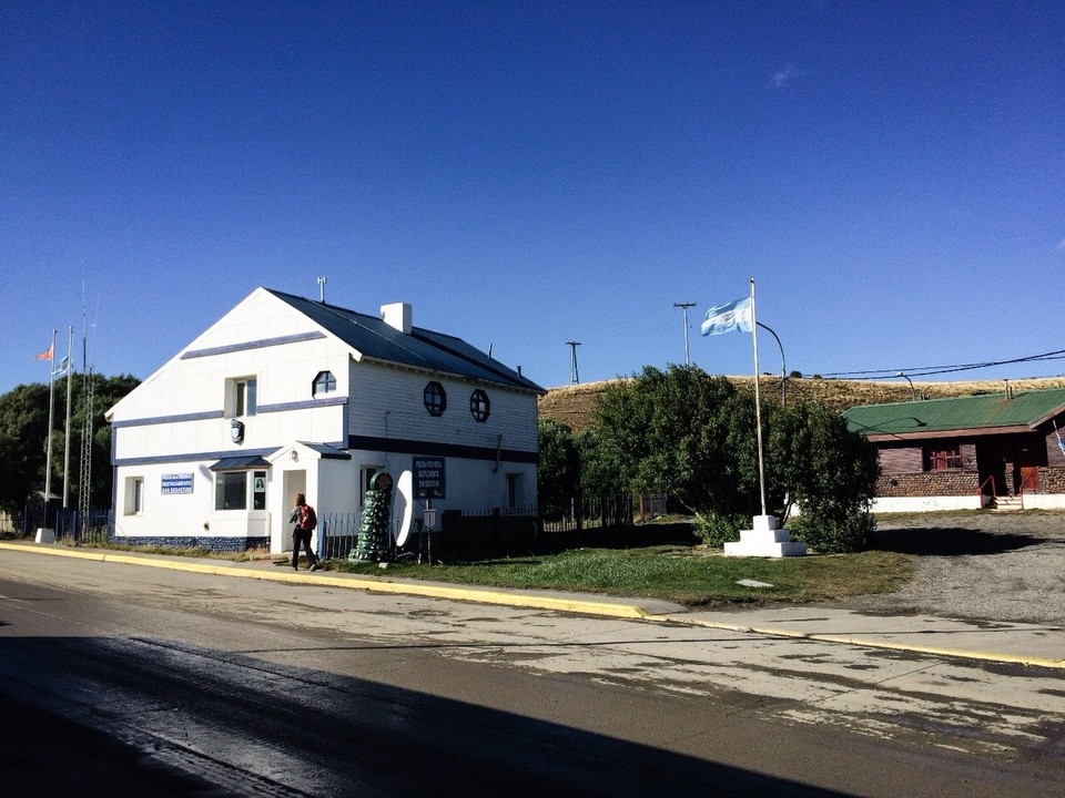 Chile - Punta Arenas - Grenzübertritt nach Chile 