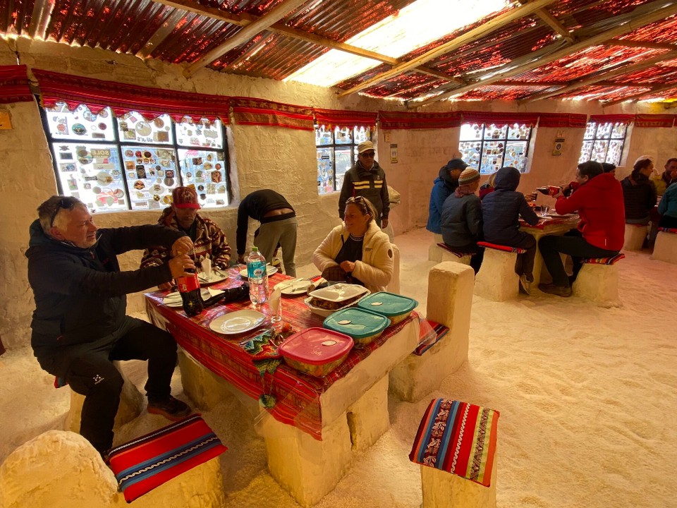 Bolivien -  - Alles sehr salzig