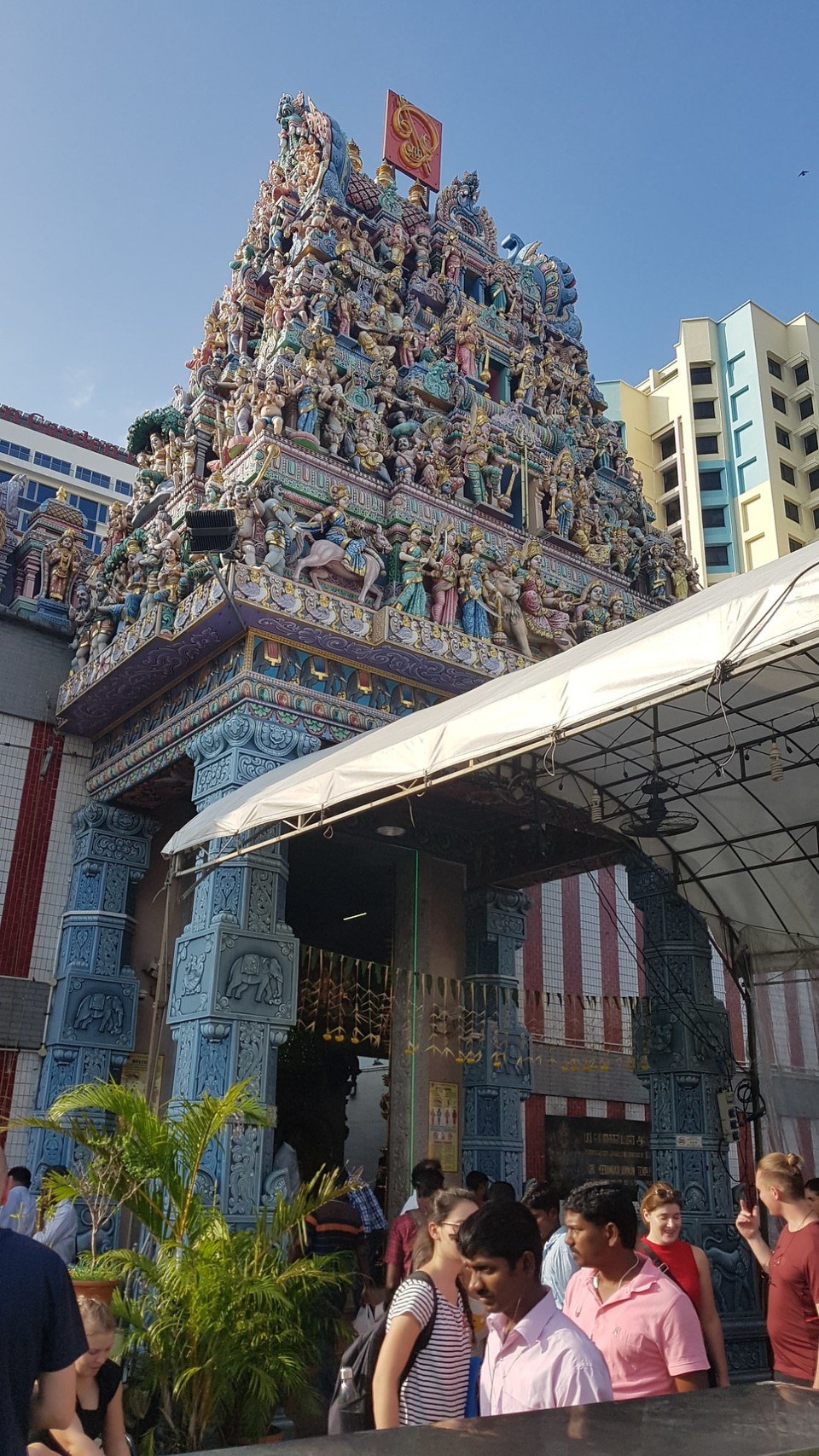 Singapur - Singapore - Südindischer Tempel in Little India