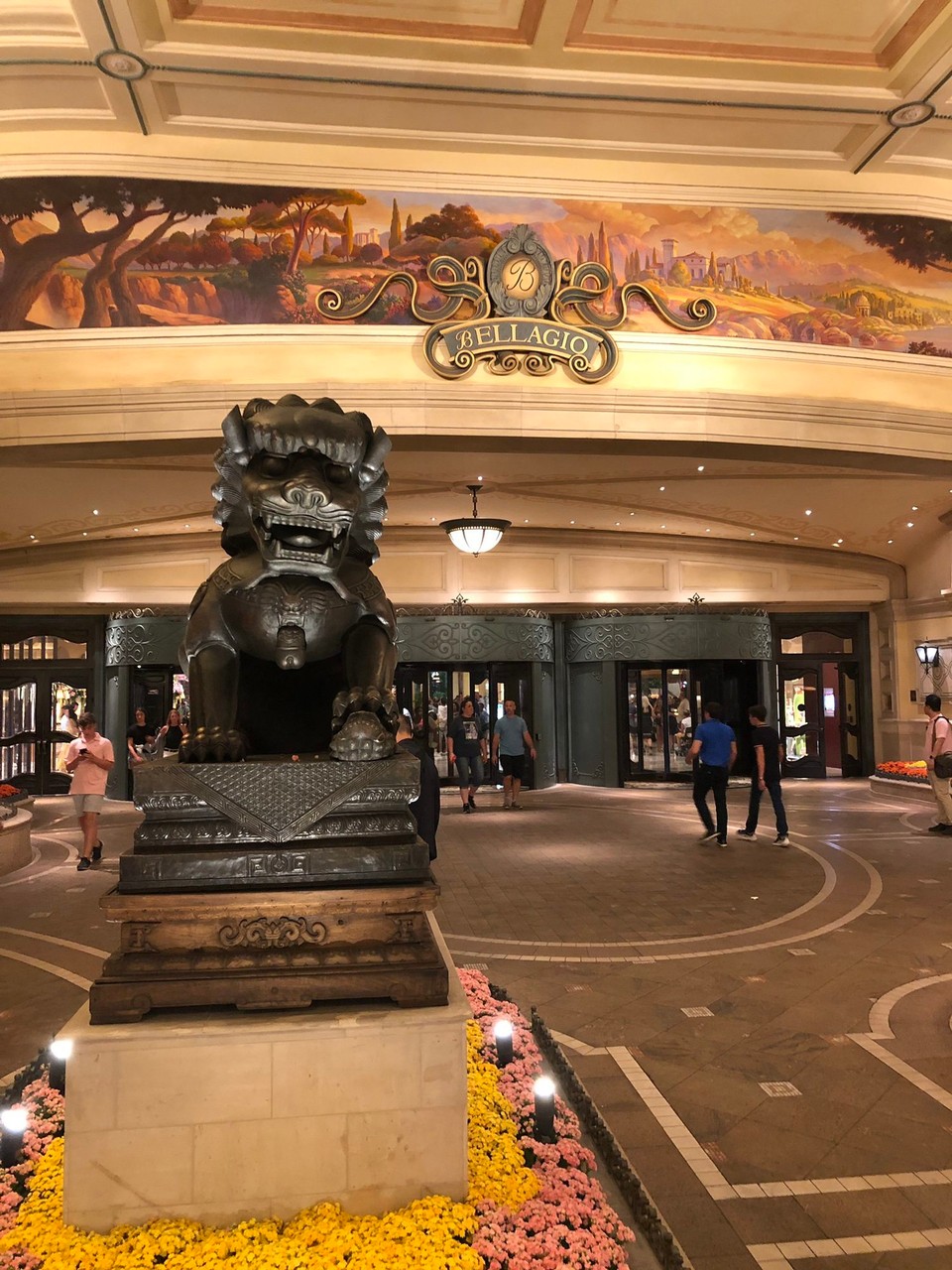 Vereinigte Staaten - Las Vegas - Eingang des Bellagio