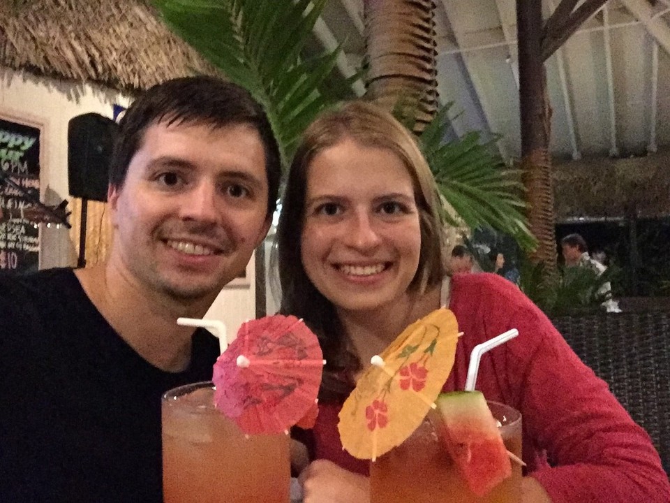 Cookinseln - Rarotonga - Anstoßen auf unseren 1. Hochzeitstag!