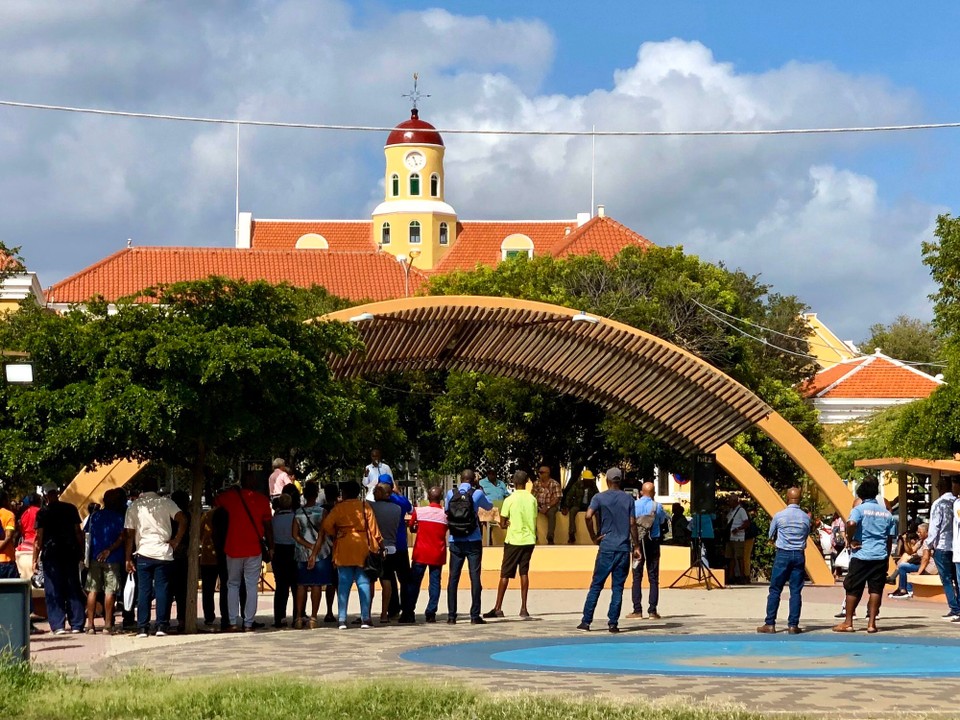 Curaçao - Willemstad - Am großen Platz Curacao 