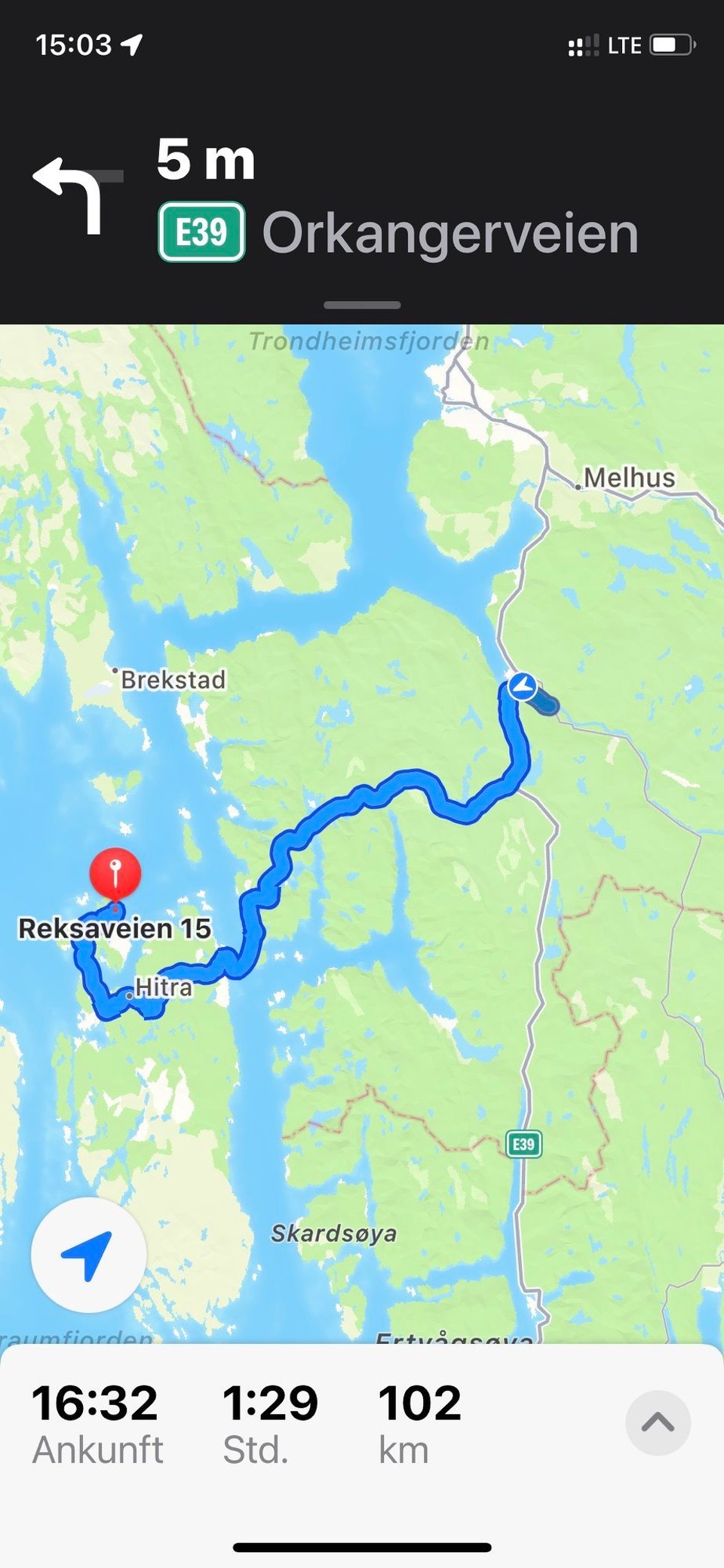 Norwegen - Hestvika - 