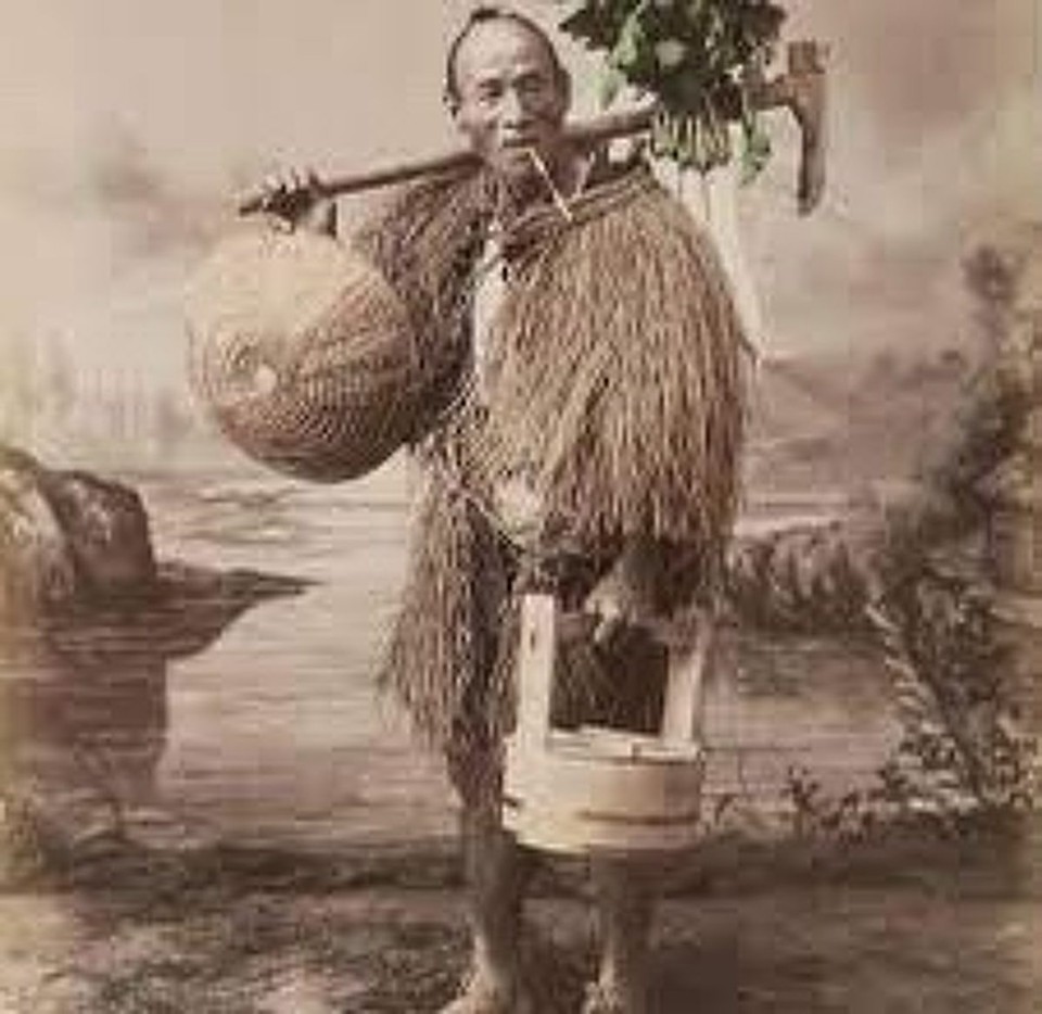 Japan - Yokosuka - Traditionelle Kleidung eines Bauern 