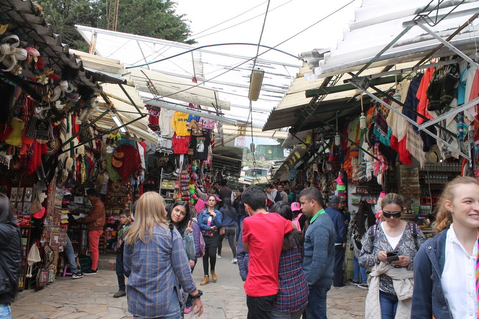 Colombia - Monserrate - Ladenpassage